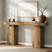 63-Inch Farmhouse Console Table