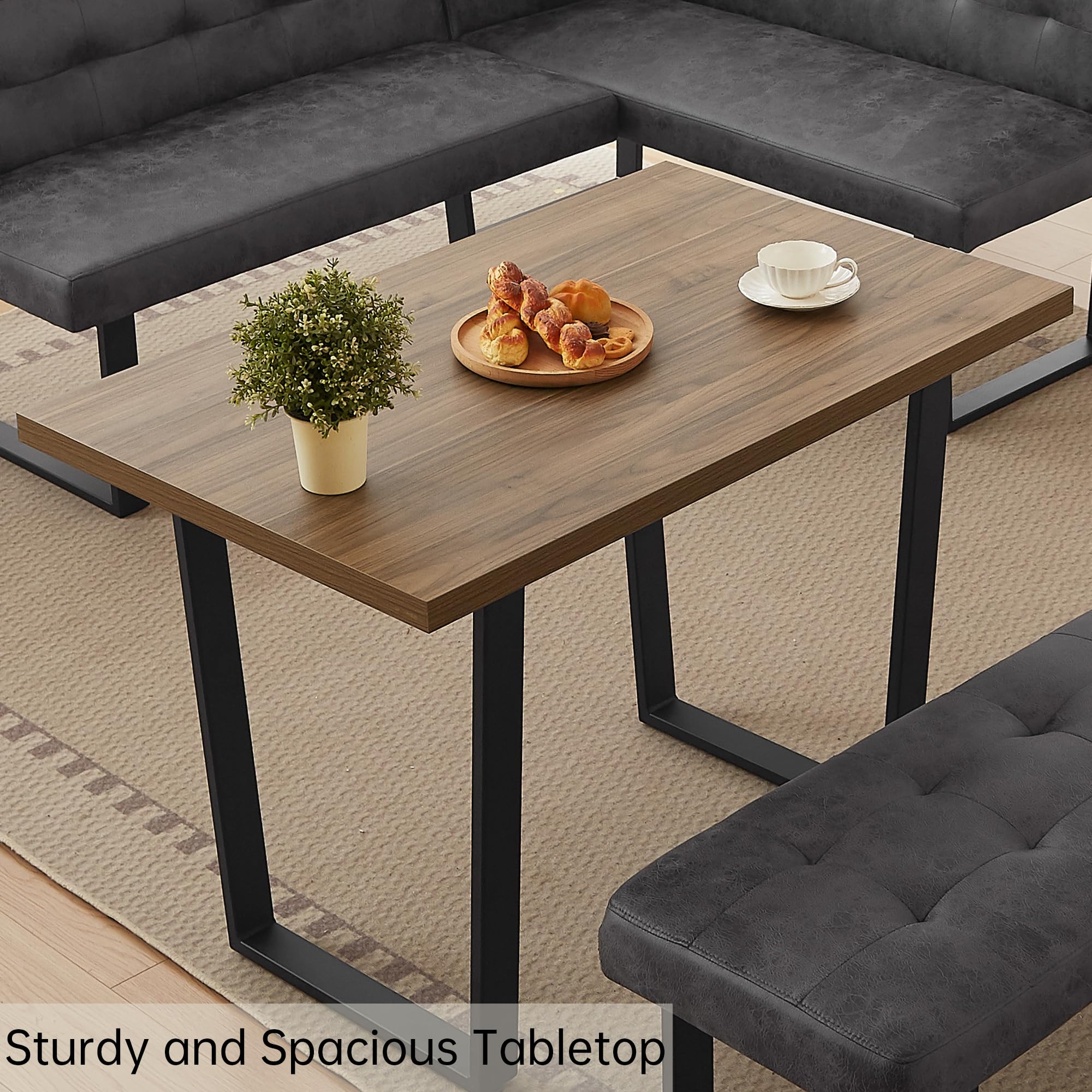 Corner Dining Table Set with Bench