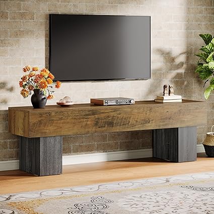 63" Farmhouse TV Stand & Entertainment Center