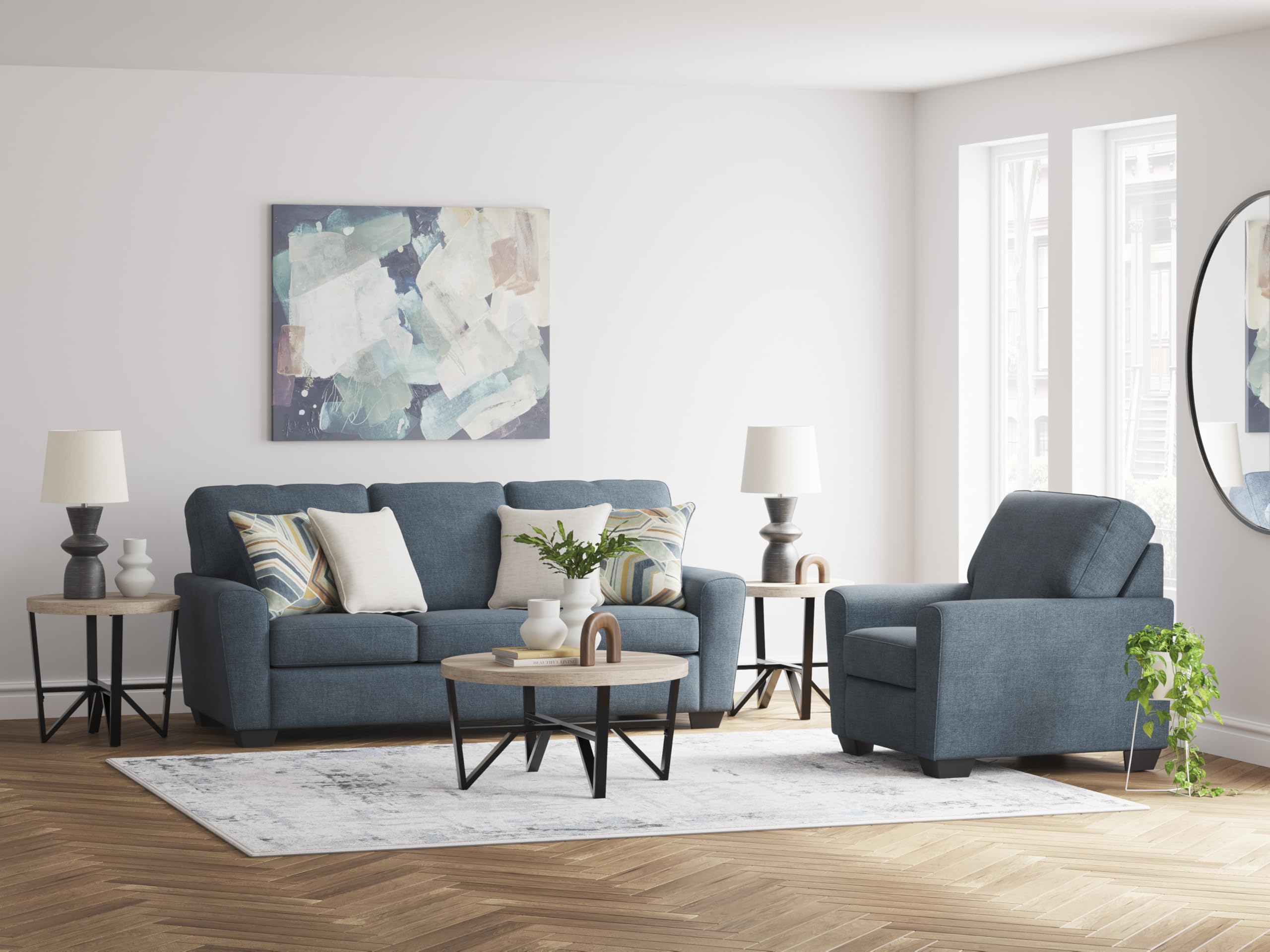 Contemporary Upholstered Accent Chair