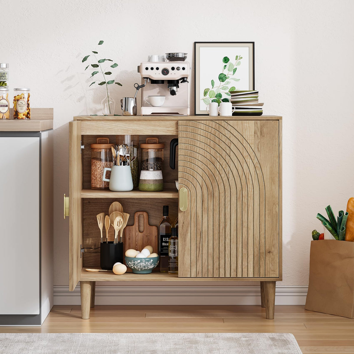 White Buffet Sideboard Cabinet