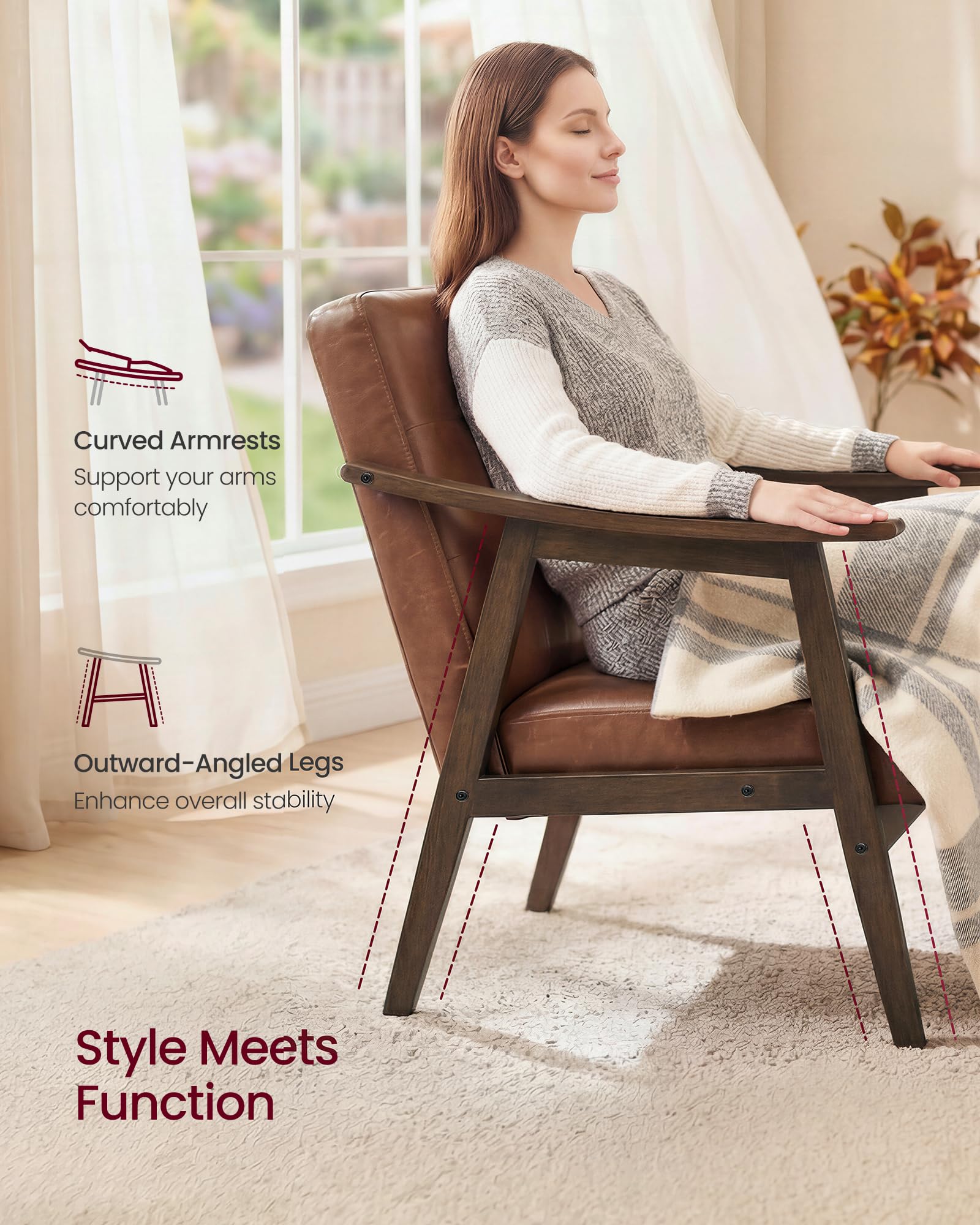 Mid-Century Modern Accent Chair