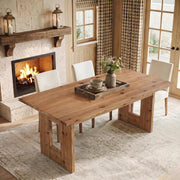 Rustic Solid Wood Dining Table