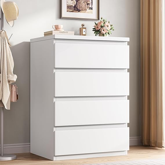 4-Drawer Dresser with Deep Storage