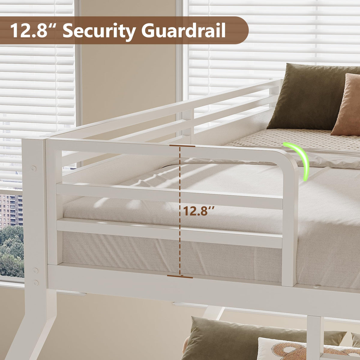 Twin Over Full Metal Bunk Bed
