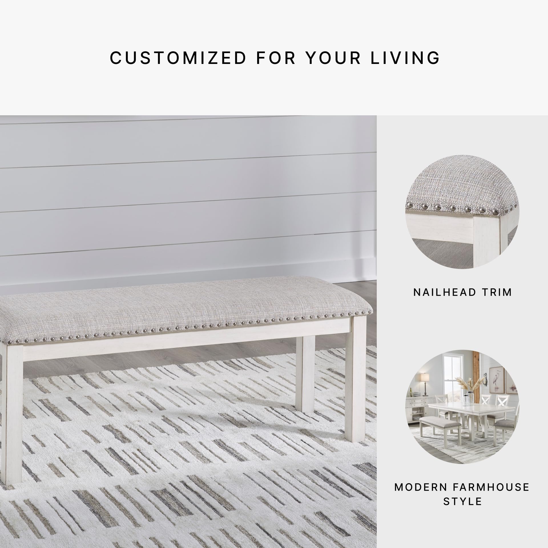Robbinsdale Upholstered Dining Bench