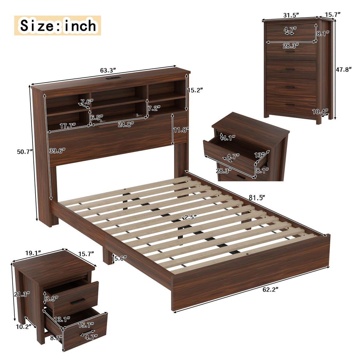 4-Piece Queen Bedroom Set