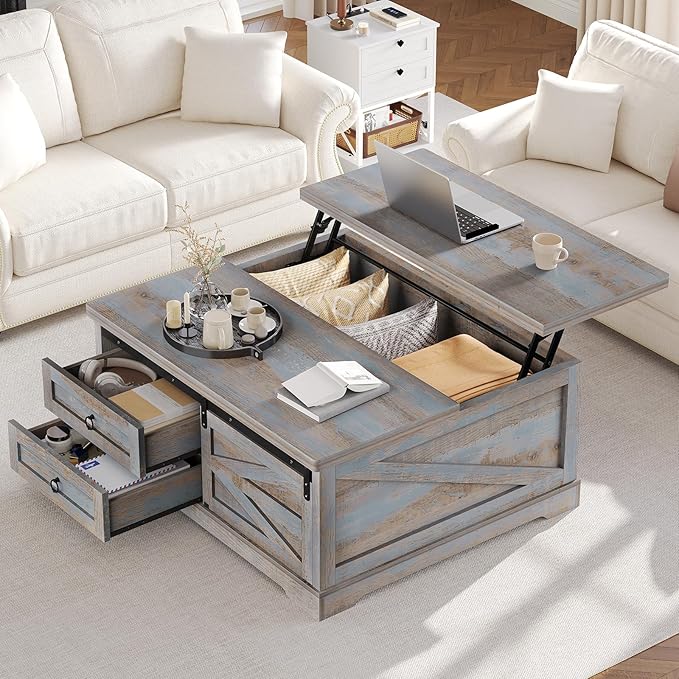 Lift Top Coffee Table with Storage