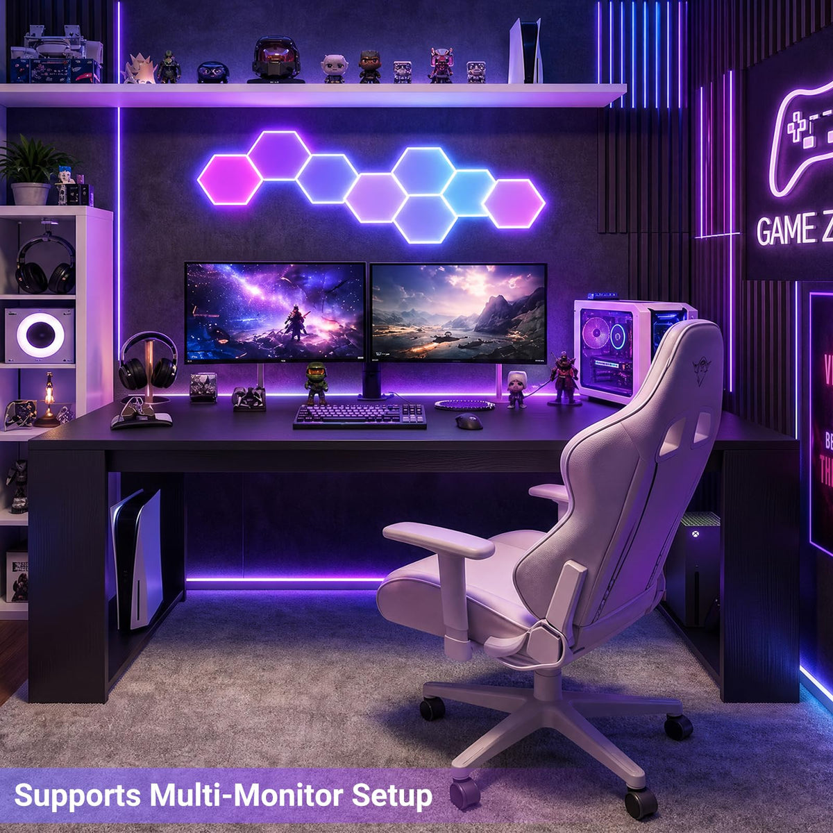 Two-Person Computer Desk