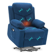 Ketaiyou Power Lift Recliner Chair with Massage and Heat for Elderly