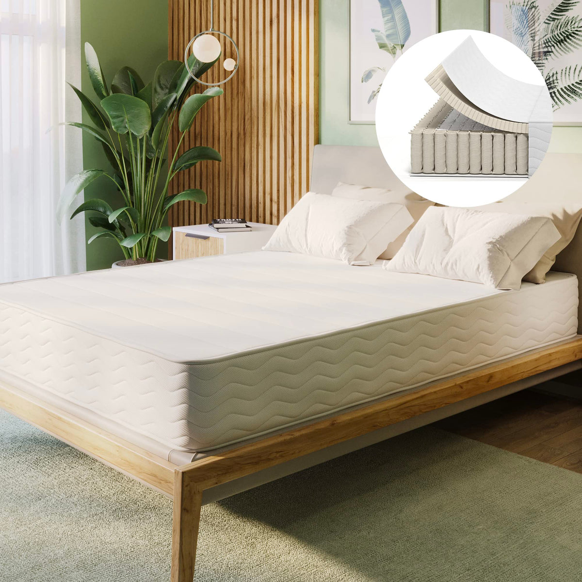 Medium Firm Latex Hybrid Mattress