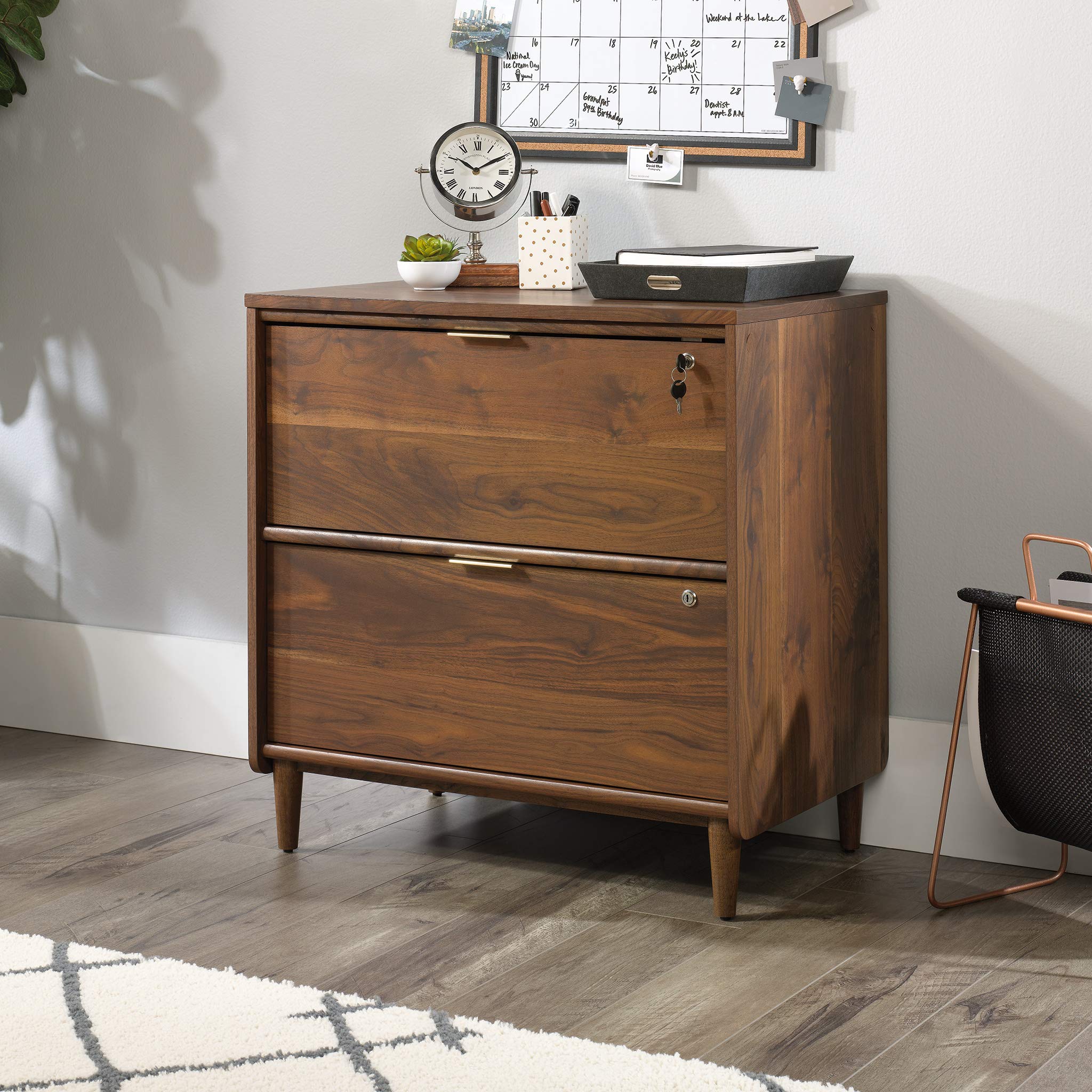 2-Drawer Lateral File Cabinet with Lock
