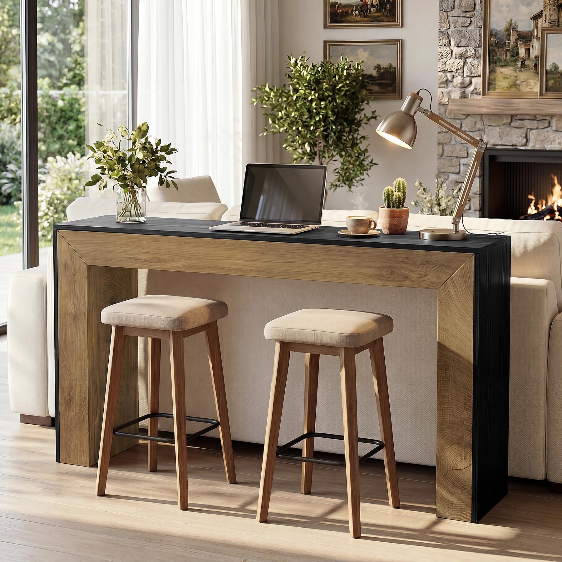 63" Modern Bar Table