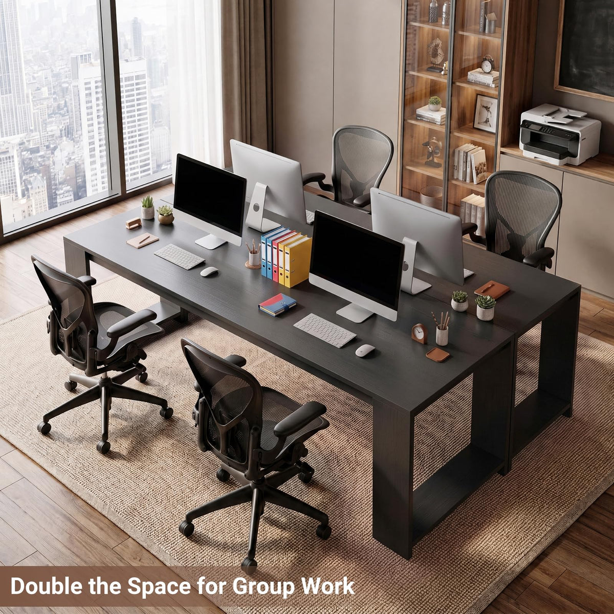 Two-Person Computer Desk