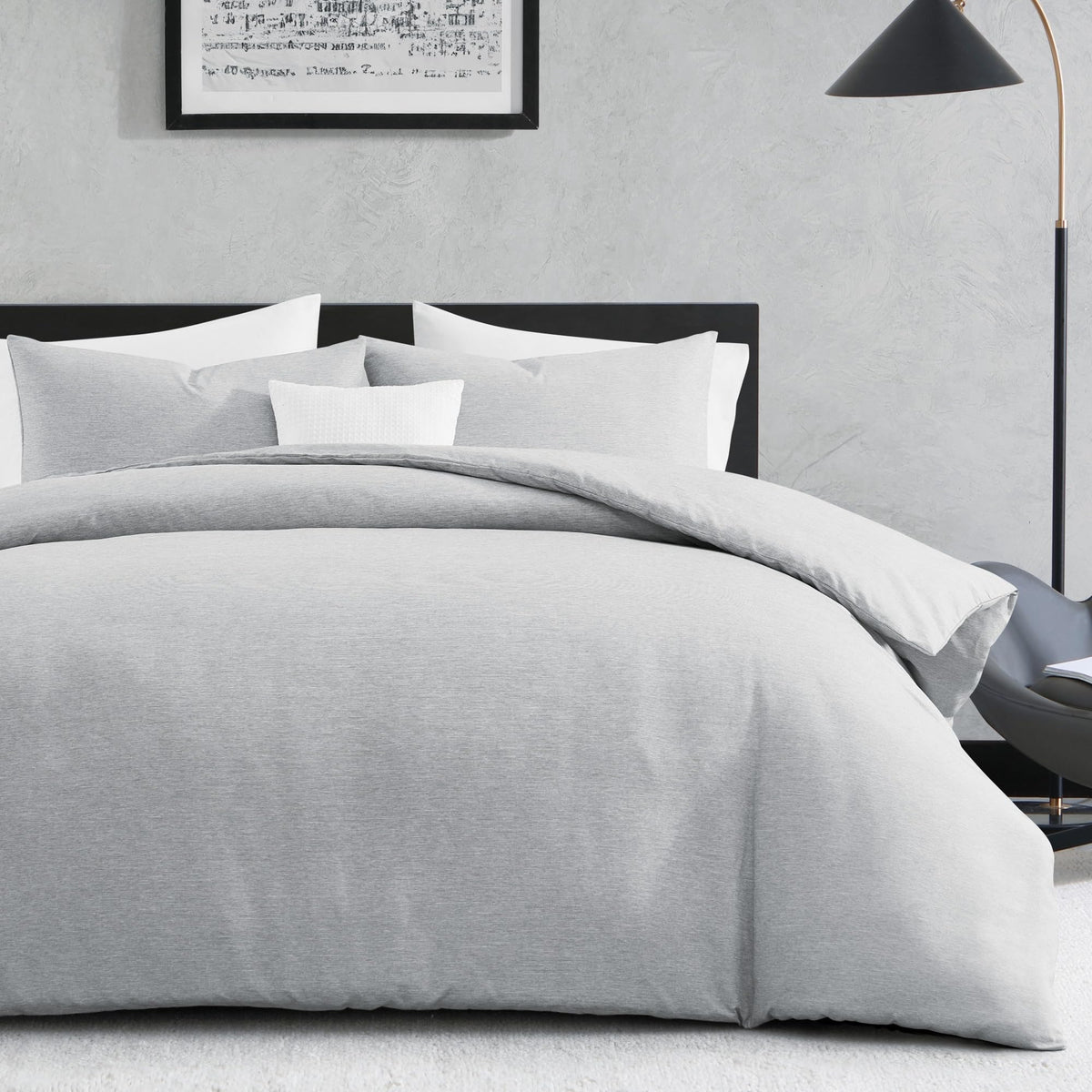Full/Queen Pinstripe Comforter Set