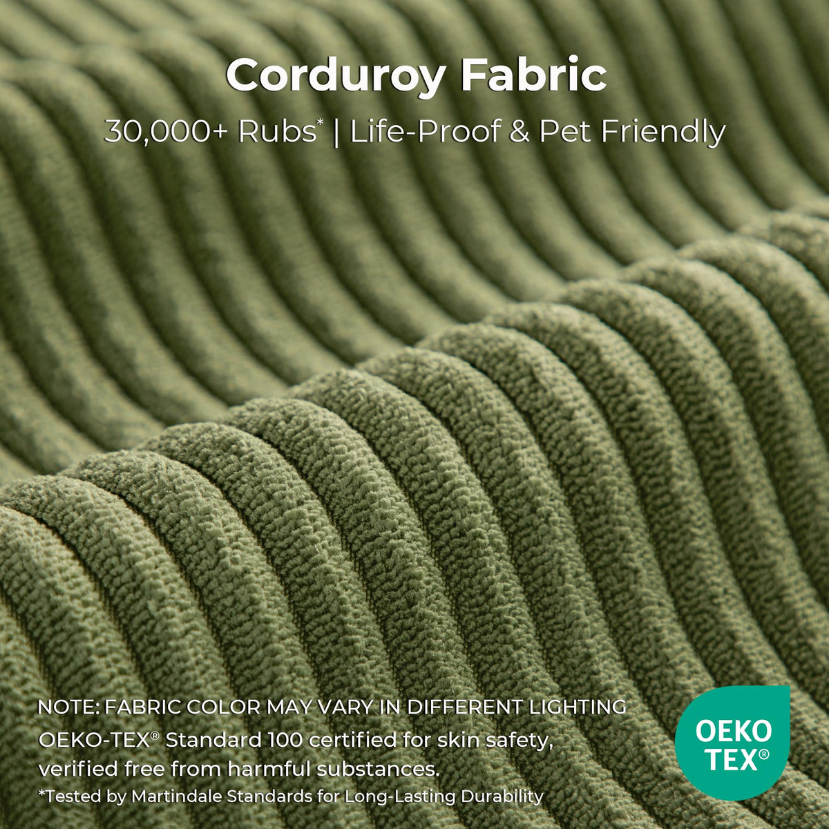 Corduroy Convertible Sleeper Sofa