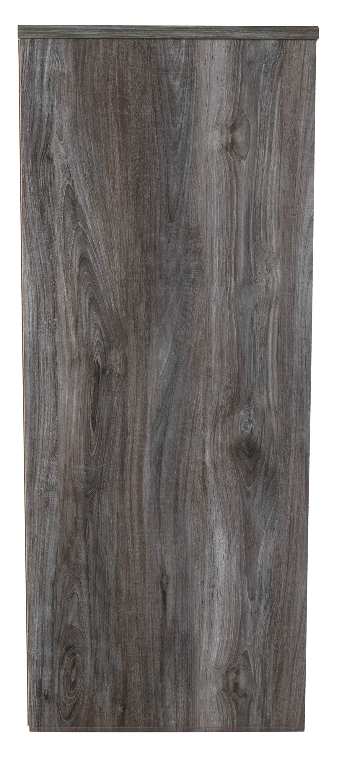 Signature Design by Ashley Baystorm Rustic Coastal 6 Drawer Dresser, Smoky Gray