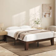 Queen Platform Bed Frame – Solid Wood