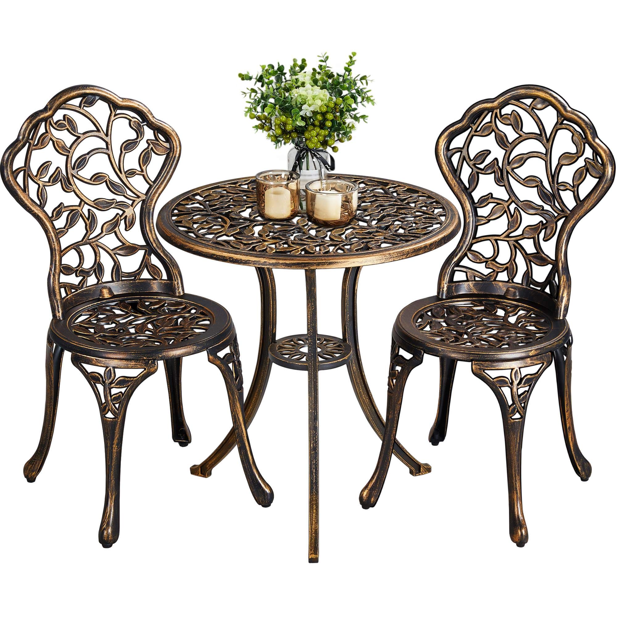 3-Piece Outdoor Bistro Set