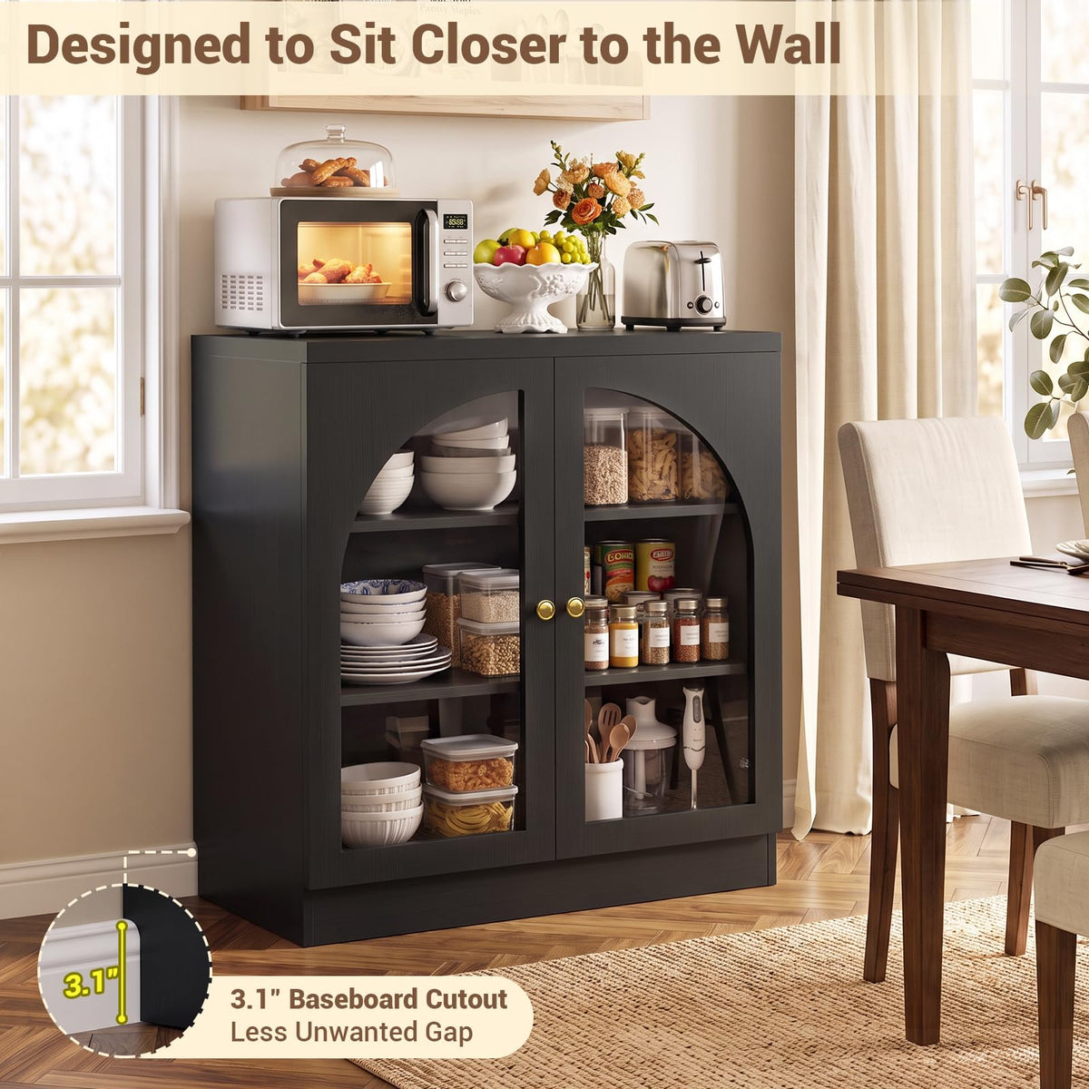 Soft-Close Buffet Cabinet