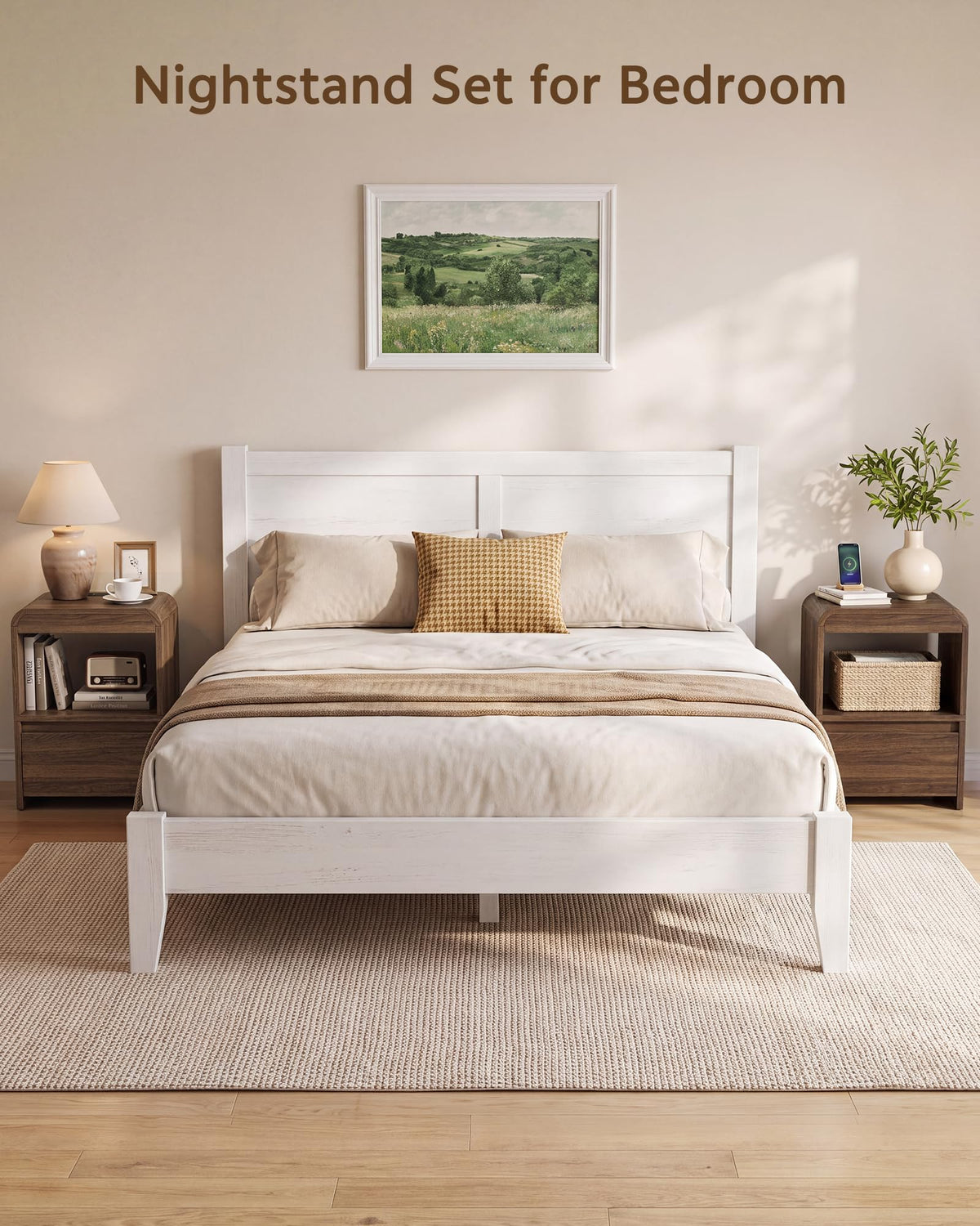 3-Piece Oval Coffee Table Set