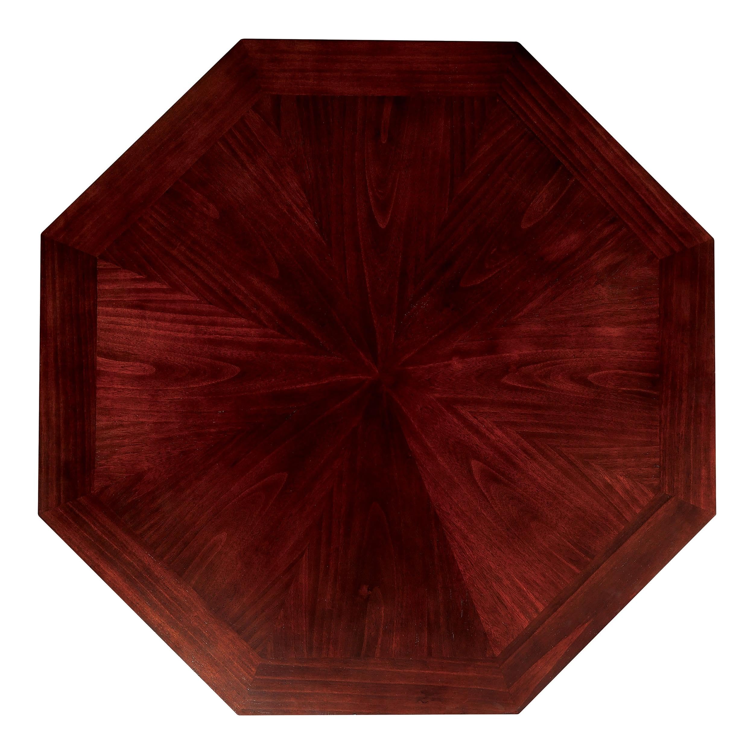 Octagon Wood Gaming Table with Reversible Top