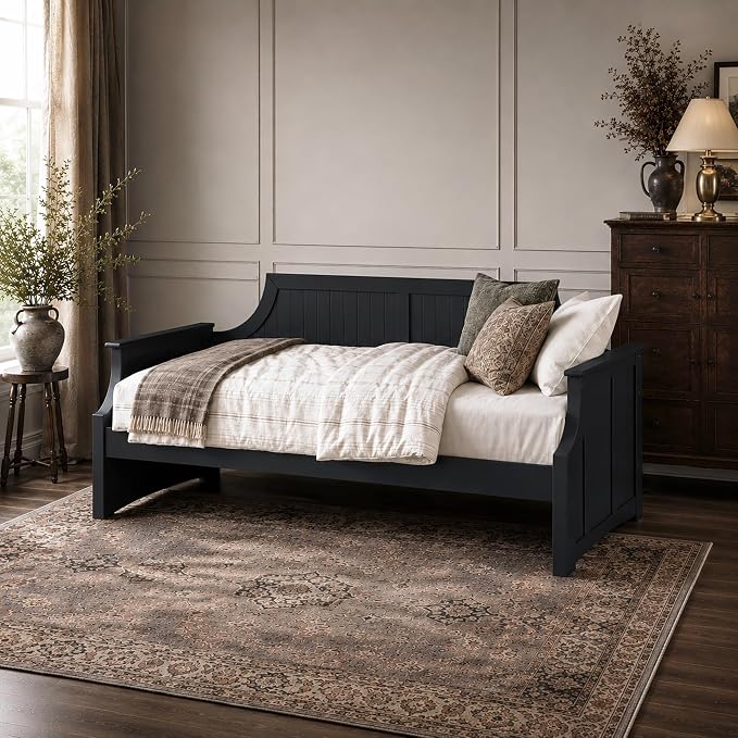 Twin Wood Daybed in Walnut