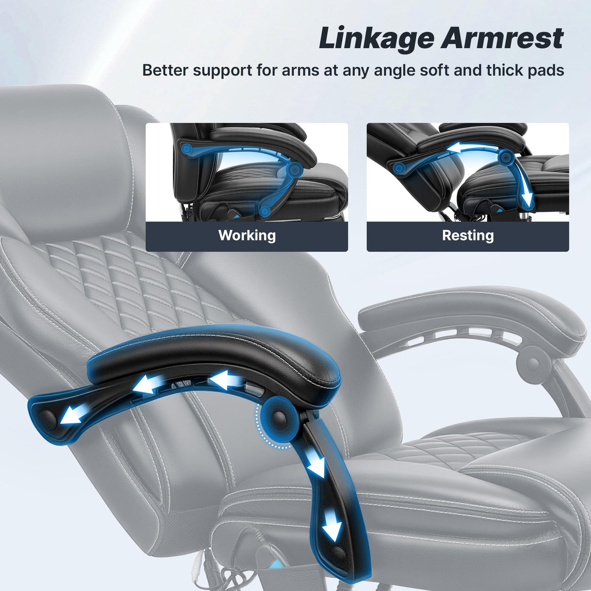 Reclining Massage Office Chair
