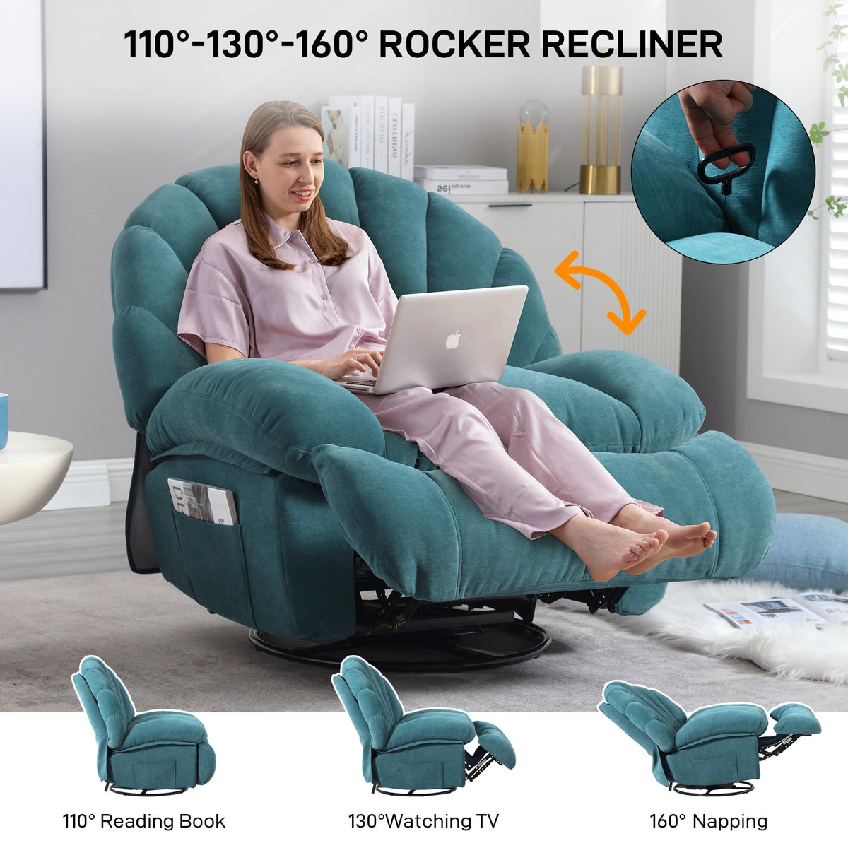 Swivel Rocker Recliner Chair