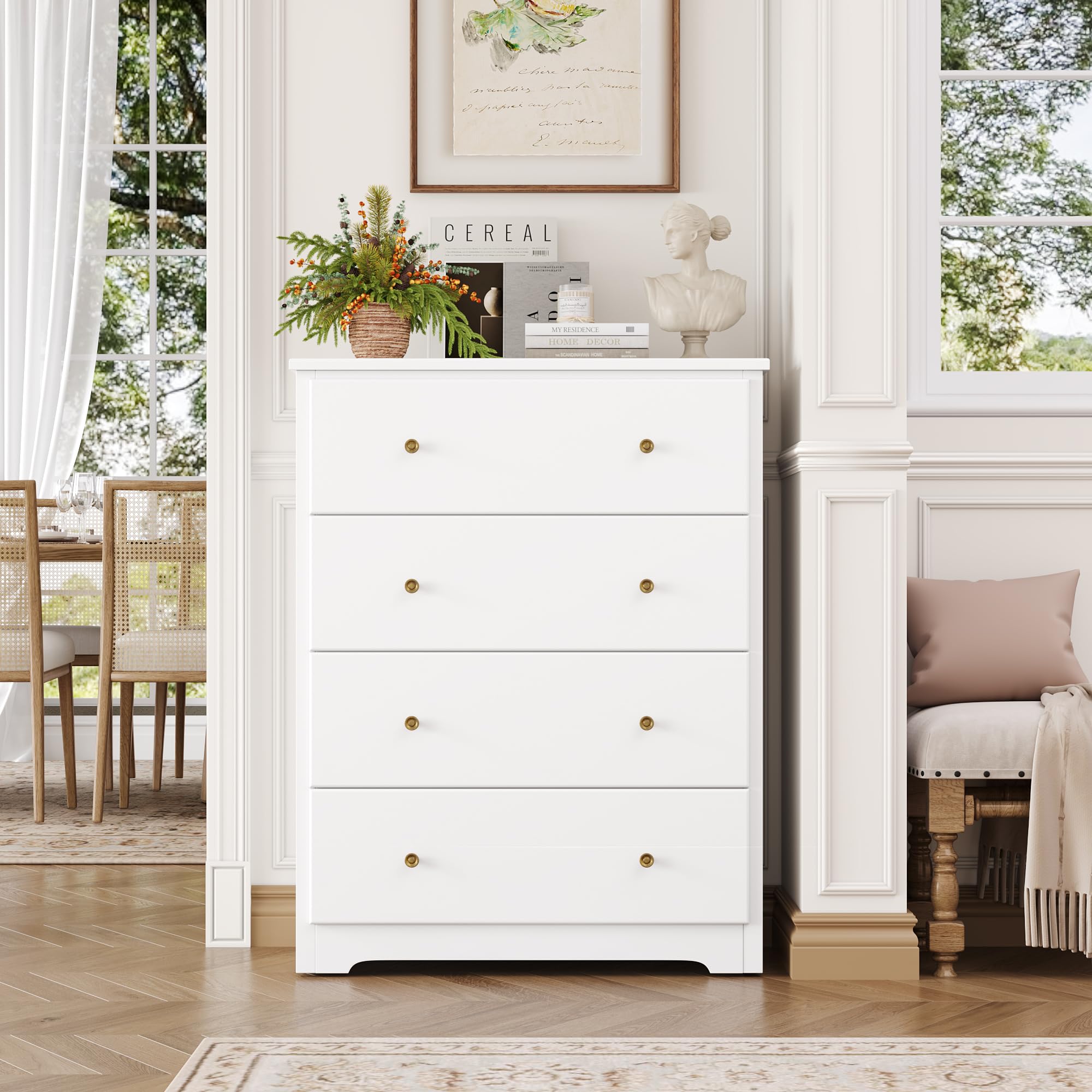 4-Drawer Dresser Chest
