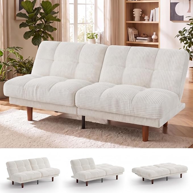 Corduroy Futon Sofa Bed