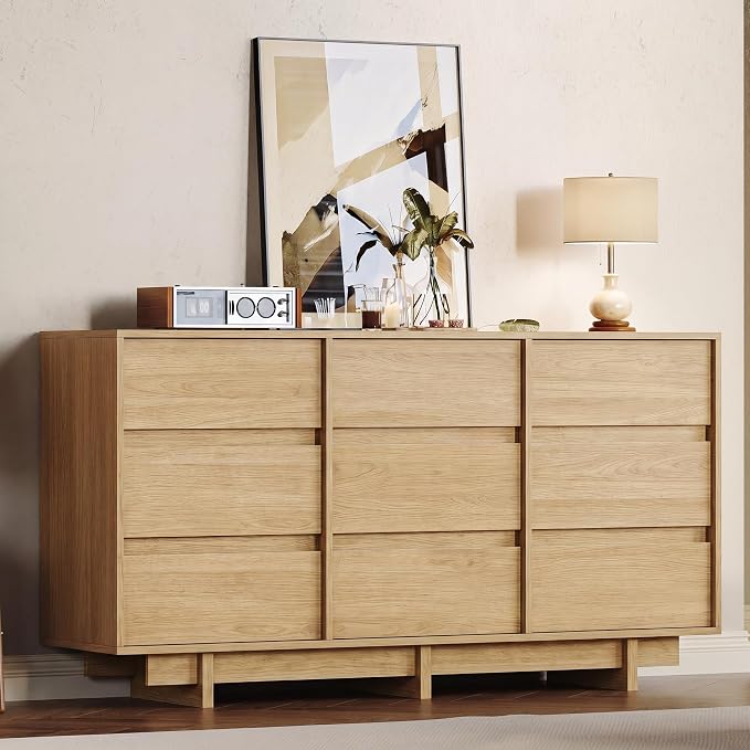 Wooden Dresser with Drawers