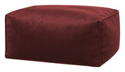 Marsala Velvet Ottoman Pouf