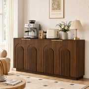 Fluted Arched Sideboard Cabinet