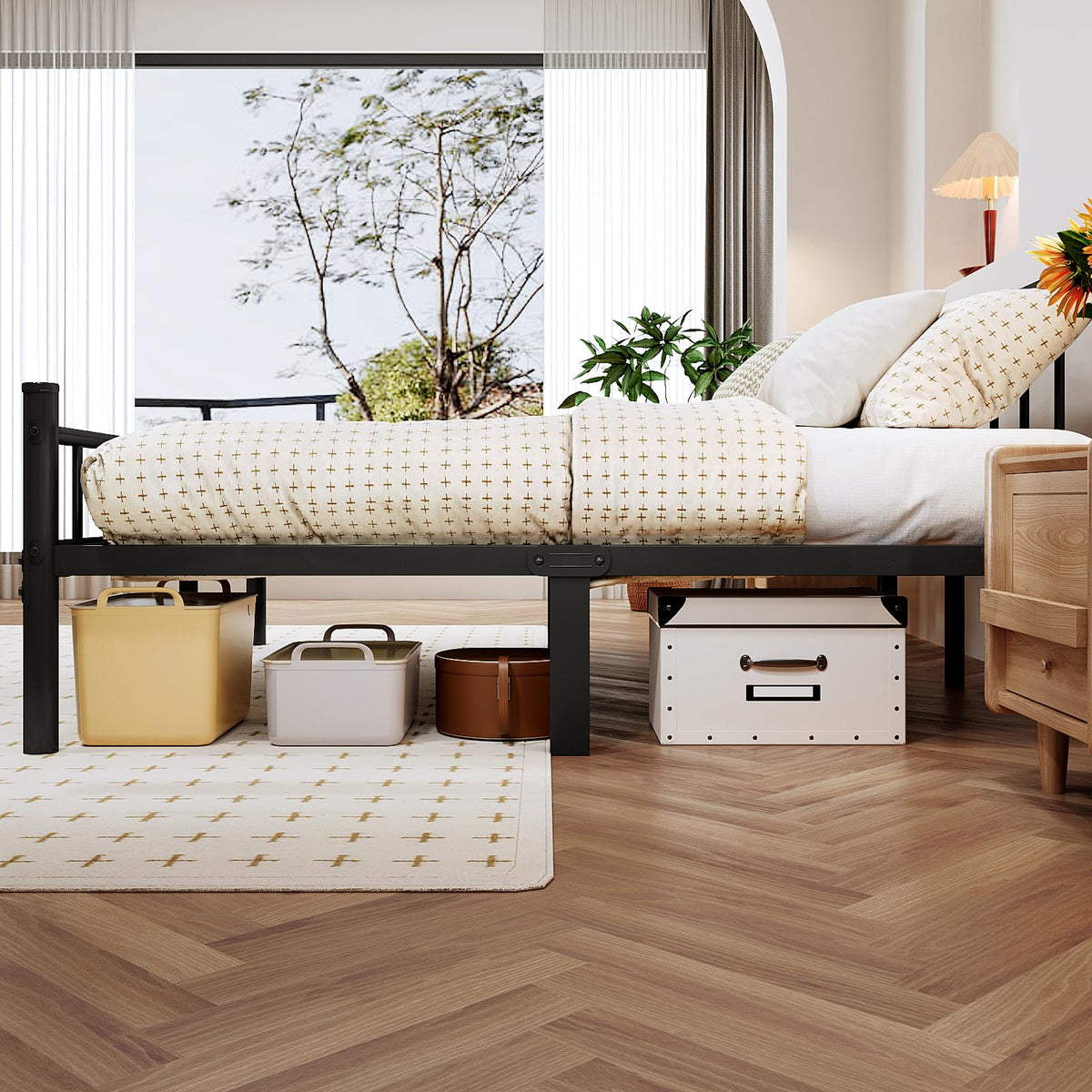 Queen Metal Bed Frame