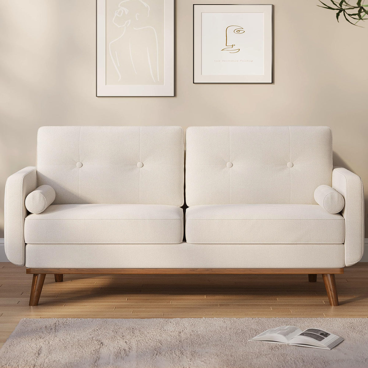 Mid-Century Modern Loveseat