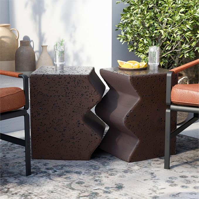 Nesting Patio Side Tables, Set of 2