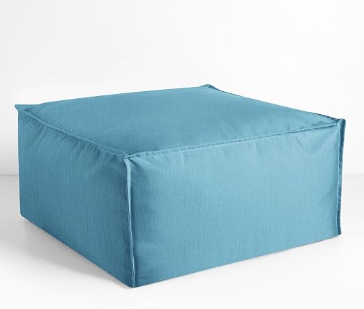 Square Outdoor Pouf Ottoman