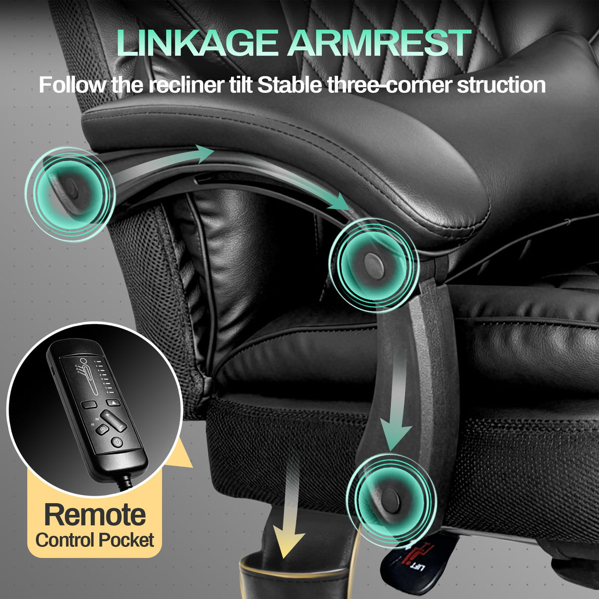 Big & Tall Massage Office Chair