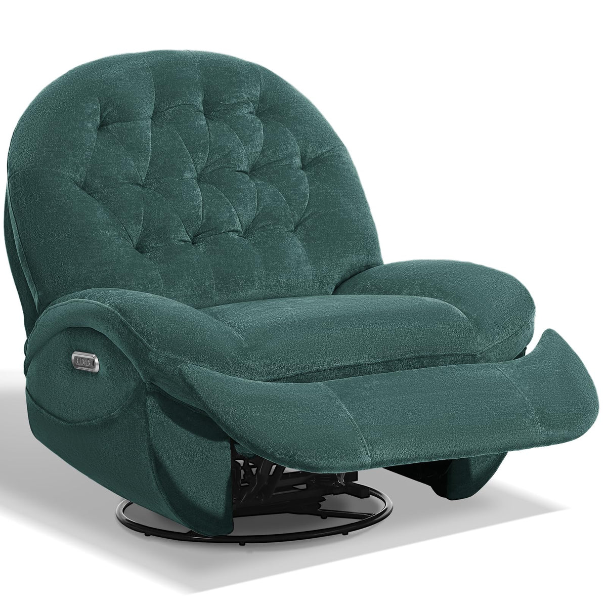 Green Power Swivel Rocker Recliner