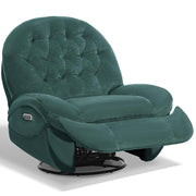 Green Power Swivel Rocker Recliner