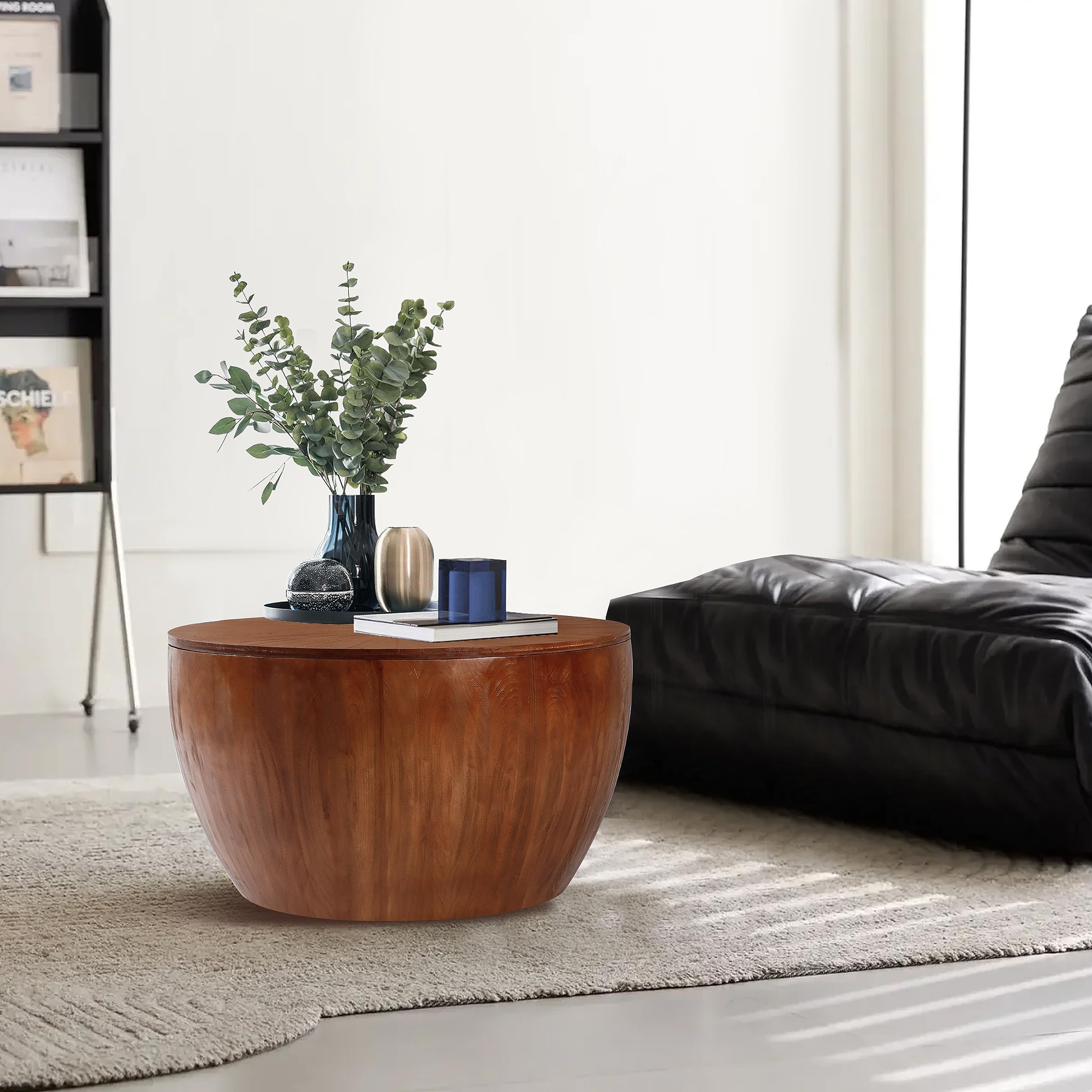 Barrel Drum Coffee Table