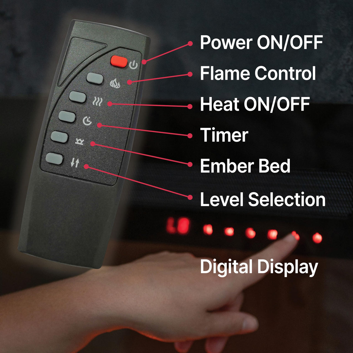 Linear Electric Fireplace