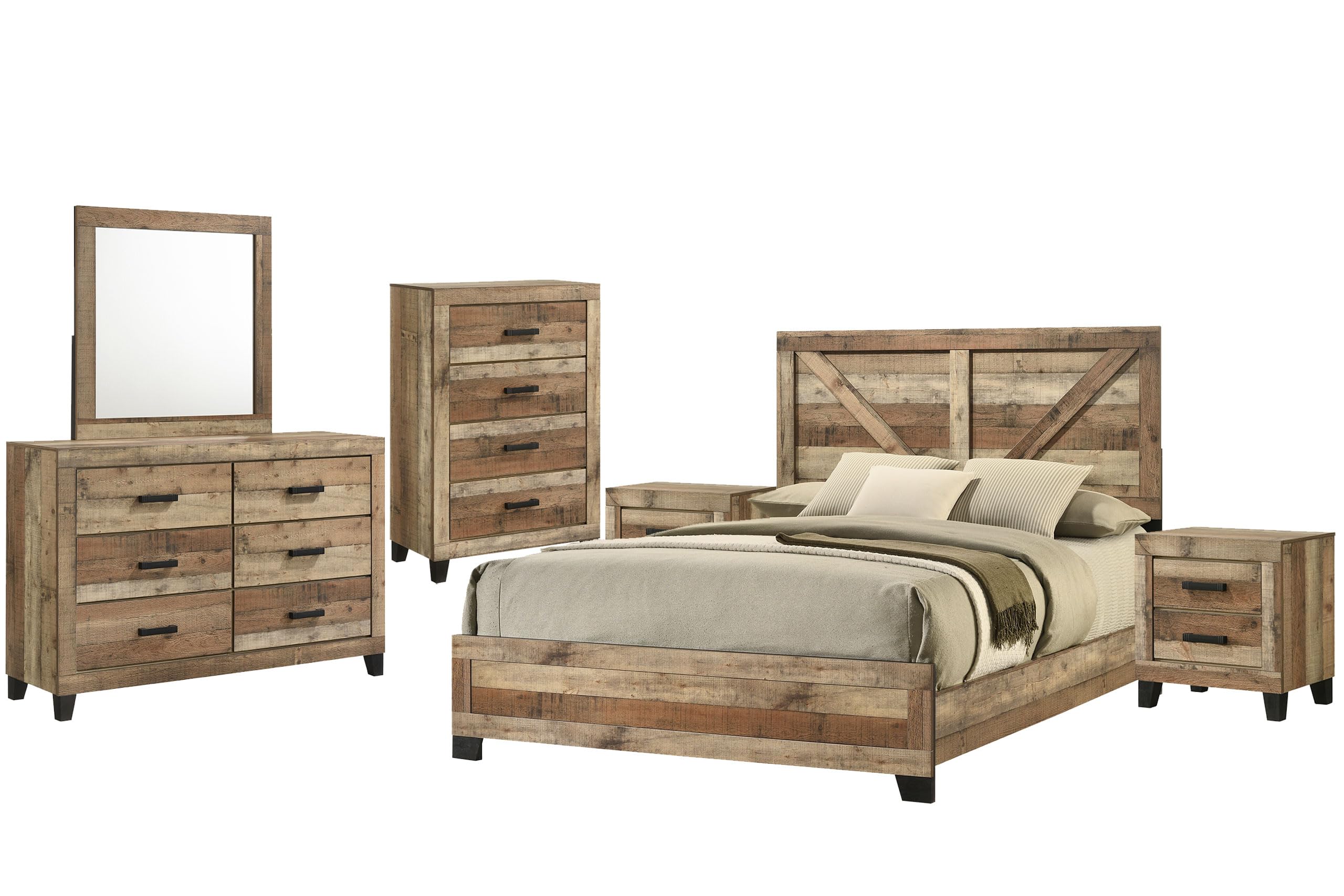 6-Piece Farmhouse Bedroom Set