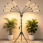 8-Head Full Spectrum LED Grow Light