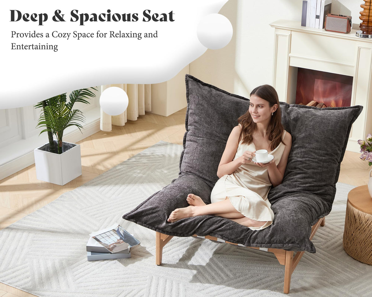 Oversized Convertible Lounge Chair