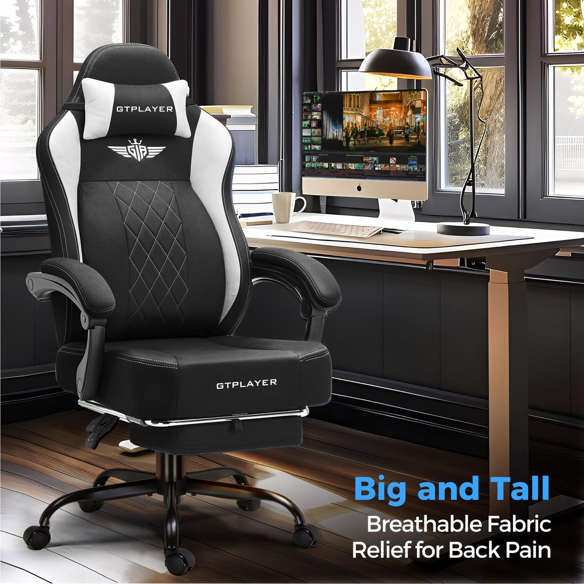Big and Tall Fabric Gaming Chair