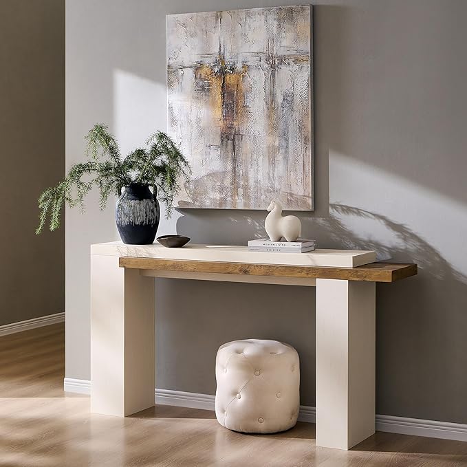 63" Two-Tier Console Table