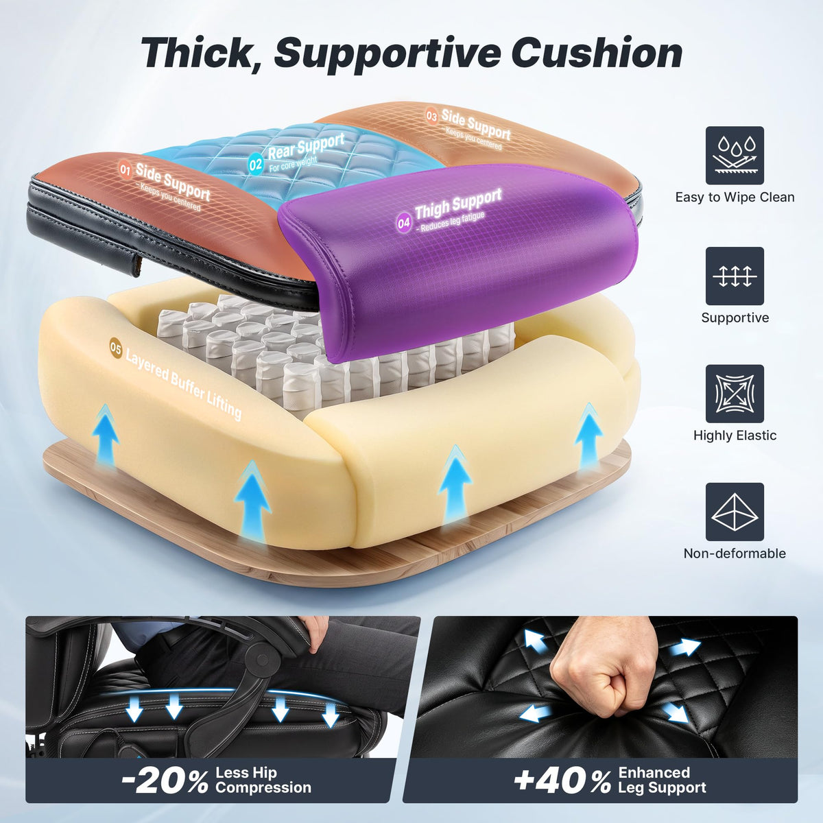 Reclining Massage Office Chair