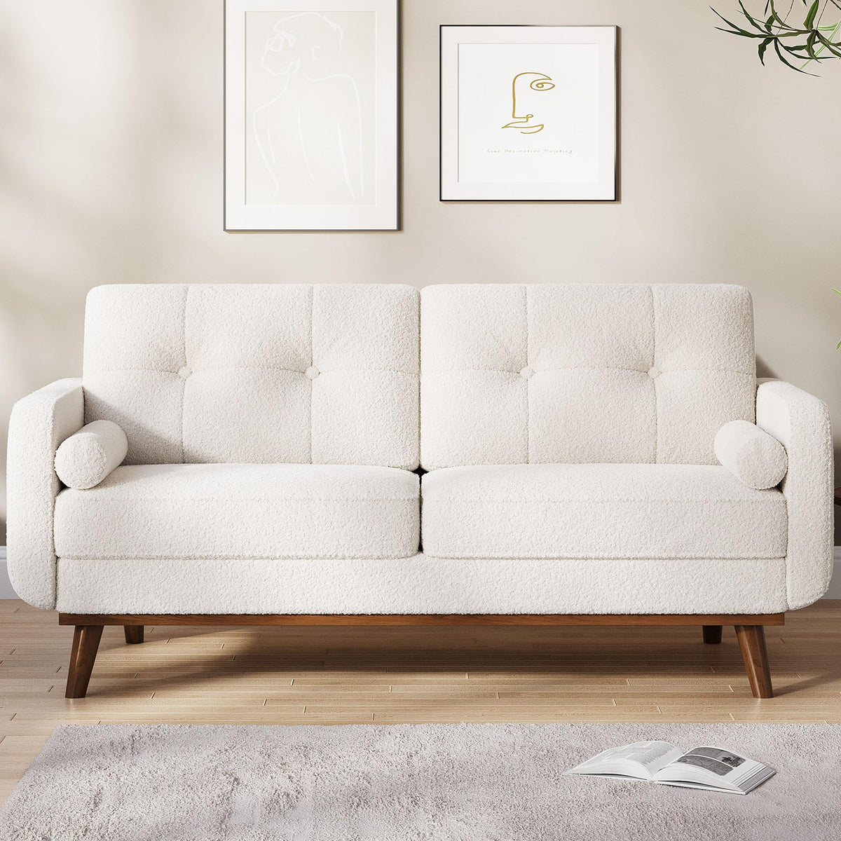 Mid-Century Modern Loveseat